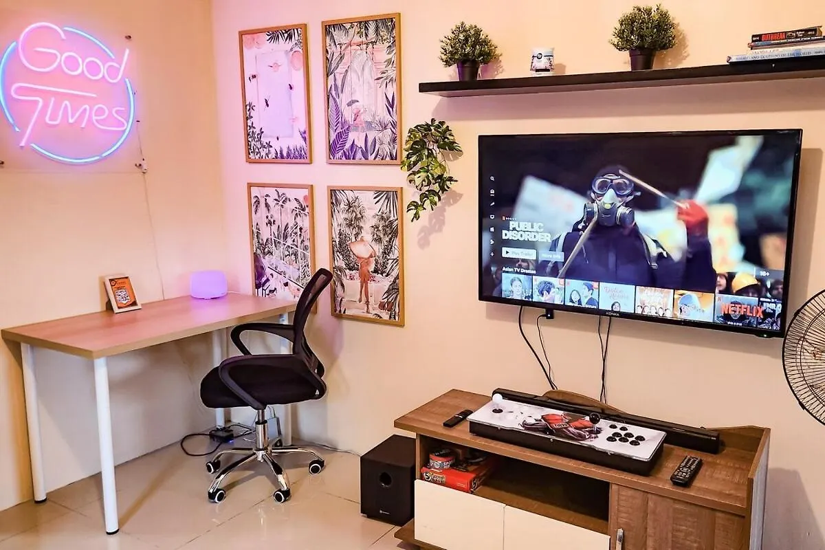 Apartment Luxury Staycation In Makati With Jacuzzi & Arcade Manila Philippines